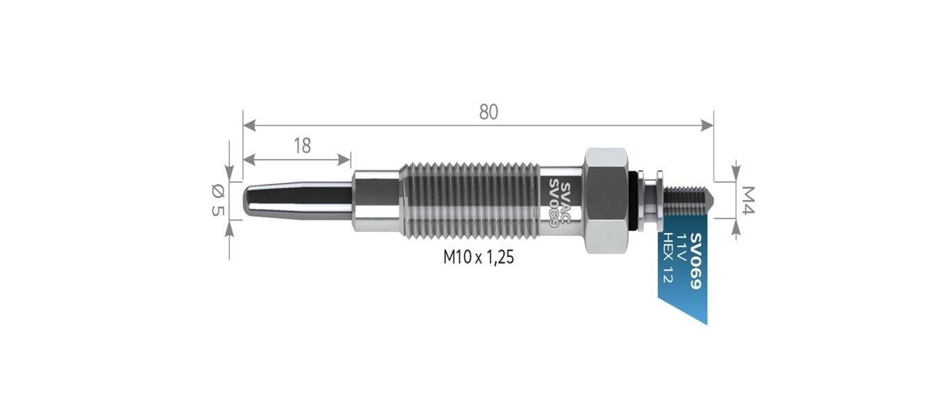 11V KIZDIRMA BUJİSİ MITSUBISHI L200/L300