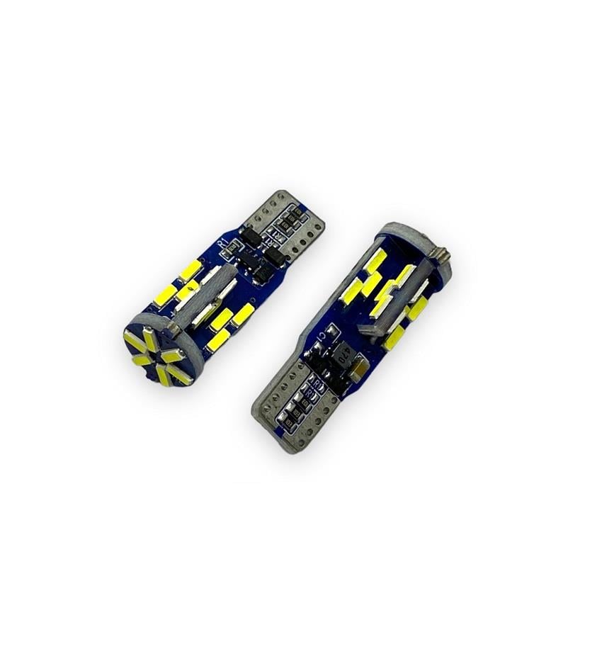 12V DİPSİZ AMPUL T10 (30 LEDLİ) BEYAZ CANBUS (2 AD)