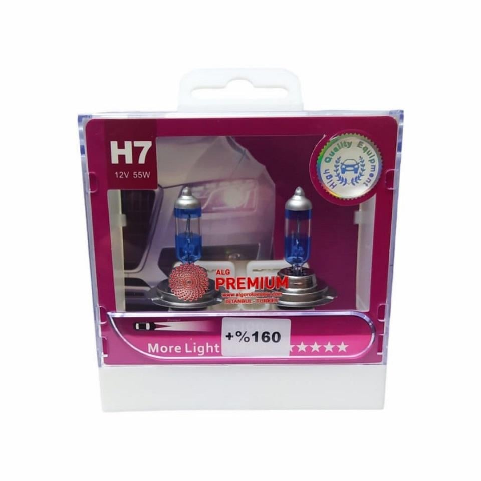 PREMIUM 12V H7 AMPUL 55W MORE LIGHT VISION +%160 FAZLA IŞIK (2 AD)