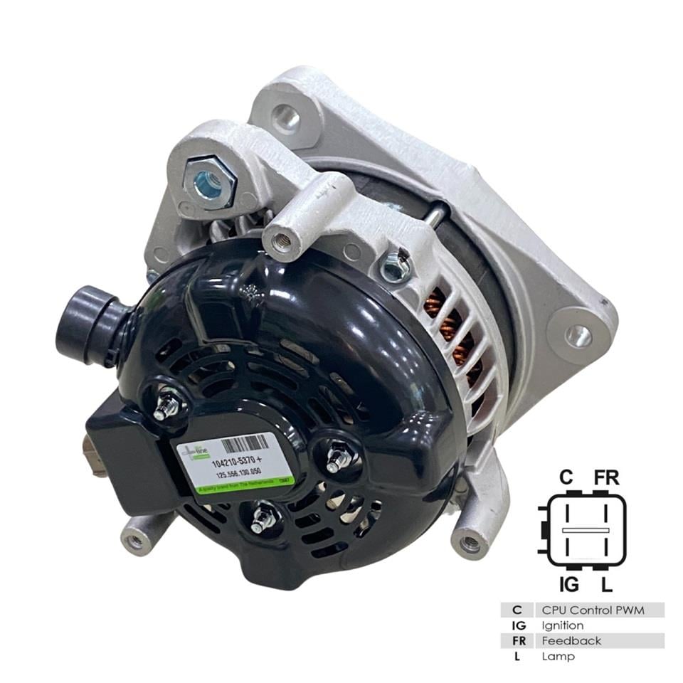 12V ALTERNATÖR DİNAMO 130 A (C-IG-FR-L) (4 FİŞ) HONDA ACCORD/CR-V 2007 >