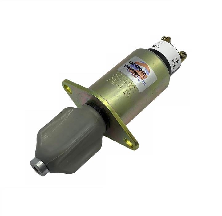 12V STOP SELENOİDİ KULAKLI AYARLI 79 MM 3 ÇIKIŞ (PLT)