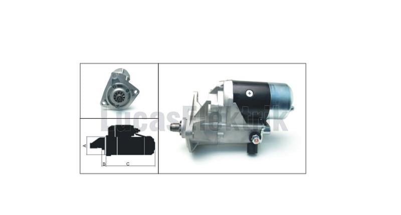 LUCAS 24V MARŞ MOTORU NIPPON DENSO TİPİ 11 DİŞ 4.5 KW (3 KULAK)