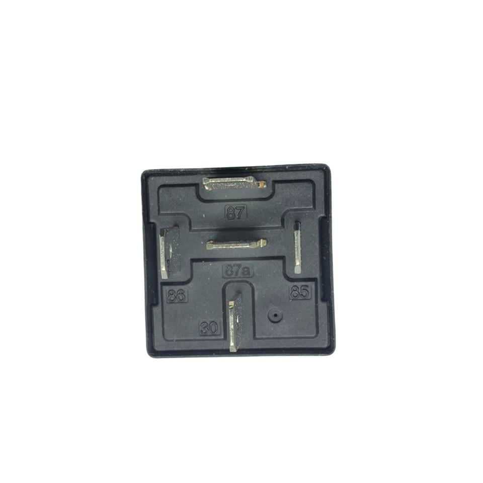 HELLA 12V RÖLE 5 UÇLU 30/40 A (ÇİFT PLATİN) (DİRENÇLİ) (30-85-86-87-87a)