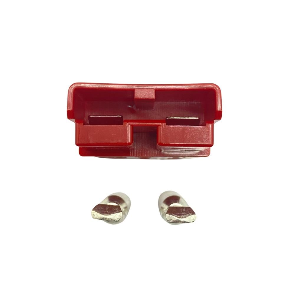 600V ELEKTRİKLİ FORKLİFT AKÜ SOKETİ 120 A 35 MM (KIRMIZI) (ÇAP:46 BOY:64 MM)