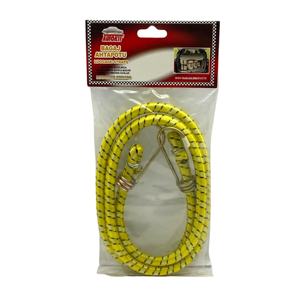 BAGAJ LASTİĞİ (AHTAPOTU) TEKLİ 90 CM SARI