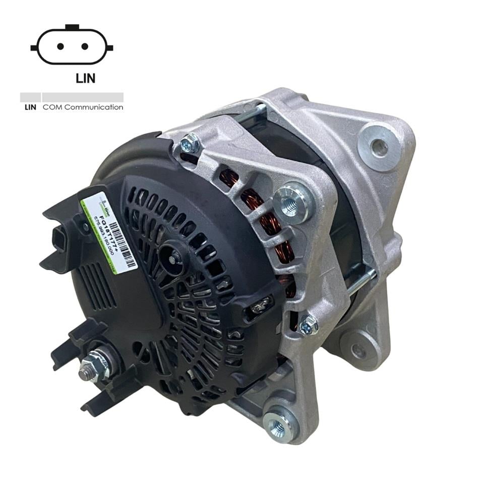 12V ALTERNATÖR DİNAMO 180 A (LIN) DACIA DOKKER/DUSTER/LOGAN-RENAULT CAPTUR/CLIO/KADJAR/MEGANE