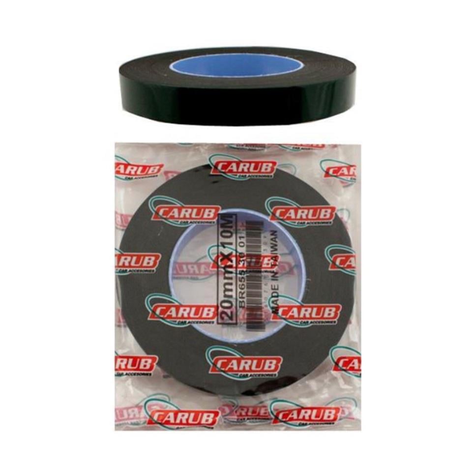 ÇİFT TARAFLI BANT 20 MM X 10 MT (YEŞİL-SİYAH)