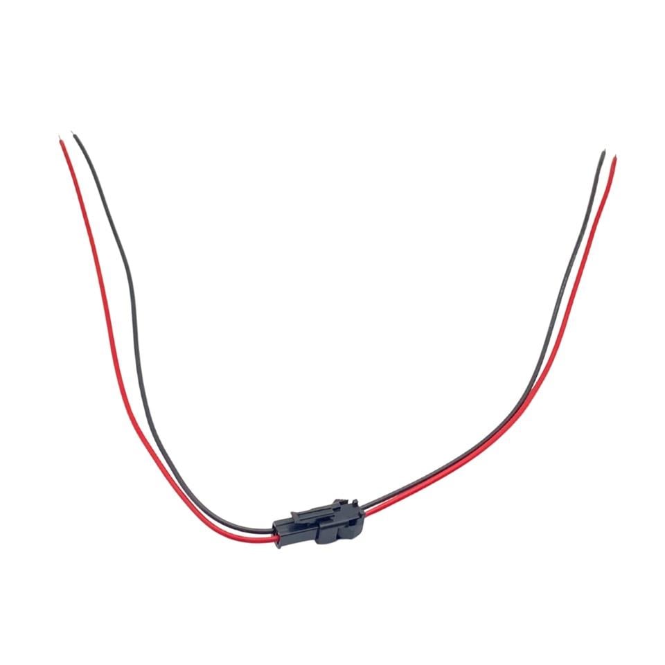 KONNEKTOR 2 PİN JST SM (2 FİŞ KABLOLU SOKET DİŞİ-ERKEK TAKIM)