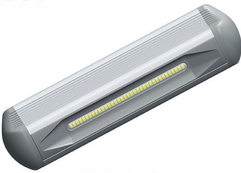 SANEL 10V-30V DIŞ AYDINLATMA LAMBASI (TAVAN LAMBASI) (36*0.5W LED) (SU GEÇİRMEZ) (300*80) (GRİ KASA)
