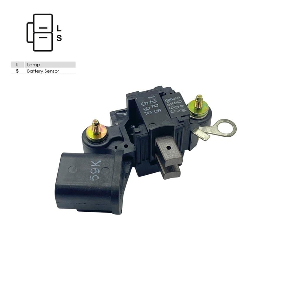 12V KÖMÜRLÜ KONJEKTÖR HITACHI TİPİ (L-S) (1225 59R 59K) NISSAN SUNNY 1992-1995