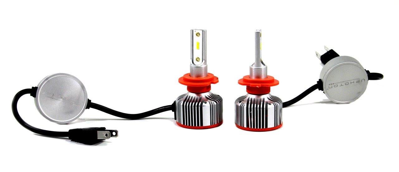 PHOTON 9V-32V H7 LED FAR AMPUL SETİ 6000K 4200 LÜMEN (CSP LED) (FANLI) SUPREME