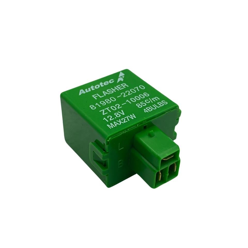12V ELEKTRONİK FLAŞÖR JAPON TİPİ (3 FİŞ) (L-B-E) (81980-22070) TOYOTA HILUX