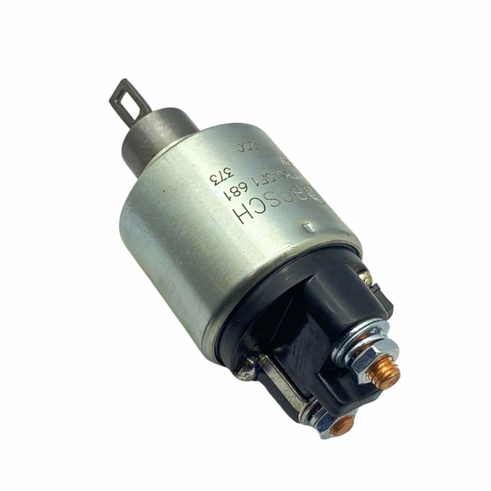 BOSCH 12V MARŞ OTOMATİĞİ İNCE GÖVDE M6 SAĞ (KISA PİSTON-YÜKSEK KAPAK)