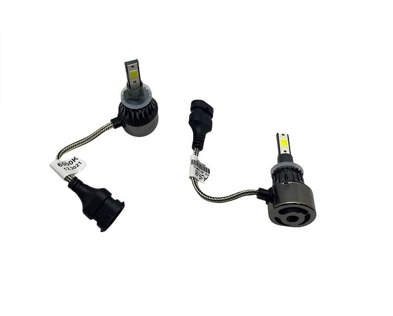 12V H27 COB LED XENON FAR AMPUL SETİ 6000K 8000 LÜMEN