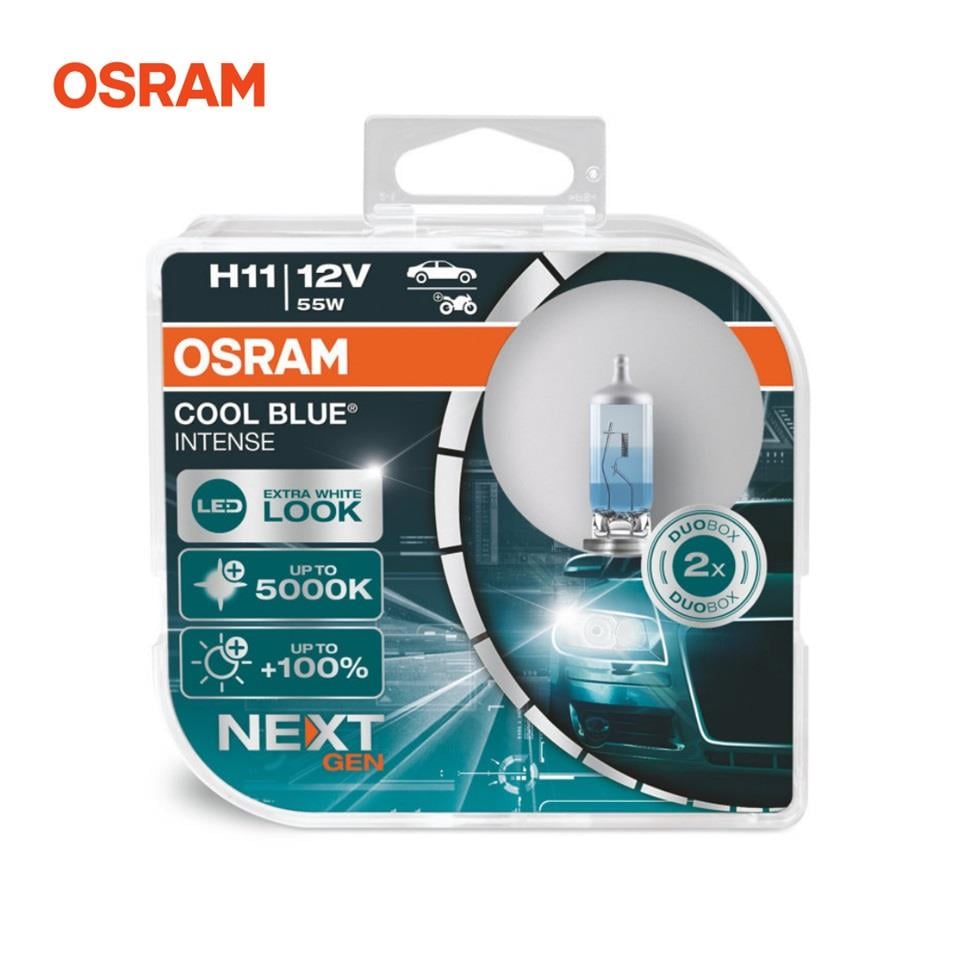 OSRAM 12V H11 AMPUL 55W  5000K COOL BLUE (2 AD)