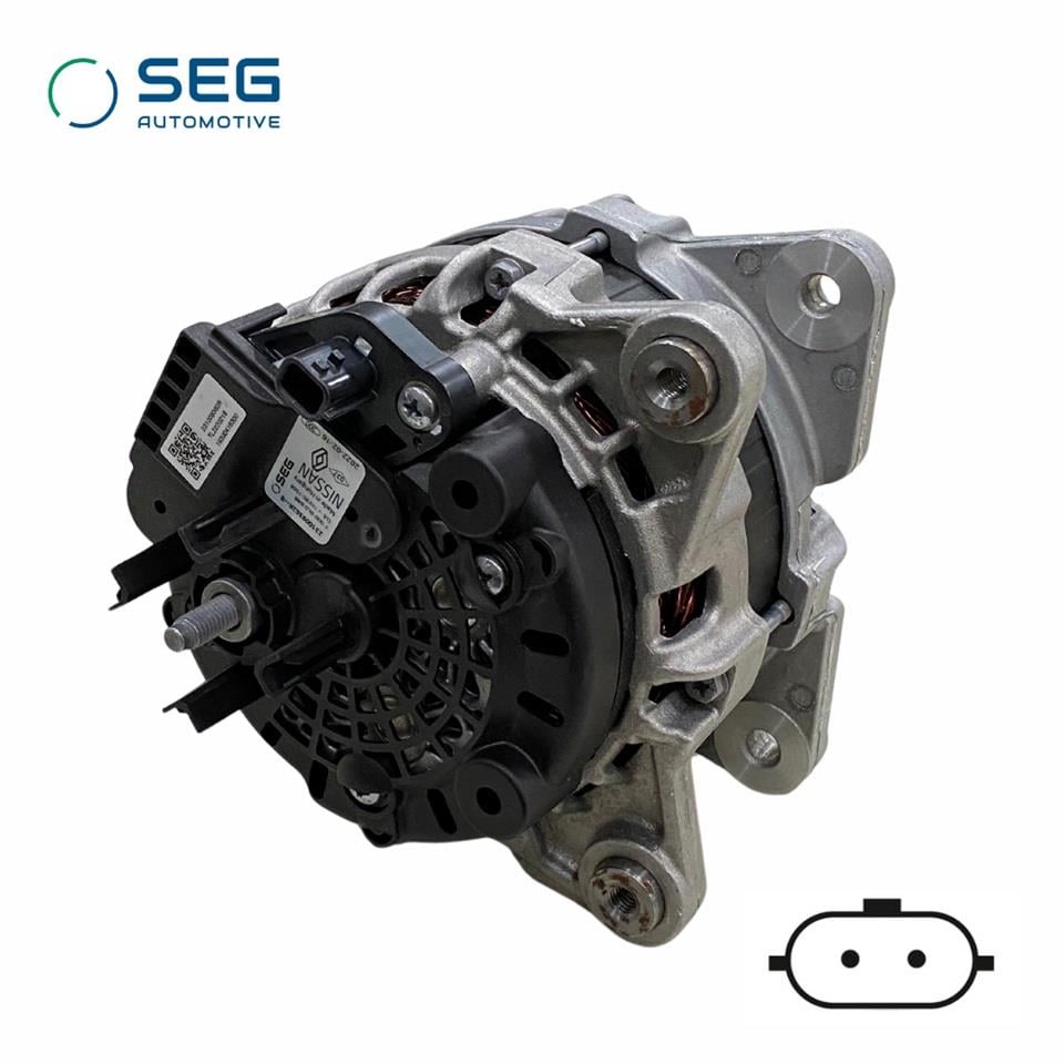 SEG 12V ALTERNATÖR DİNAMO 150 A (LIN) NISSAN X-TRAIL/QASQHAI-OPEL VIVARO-RENAULT MEGANE/TALISMAN