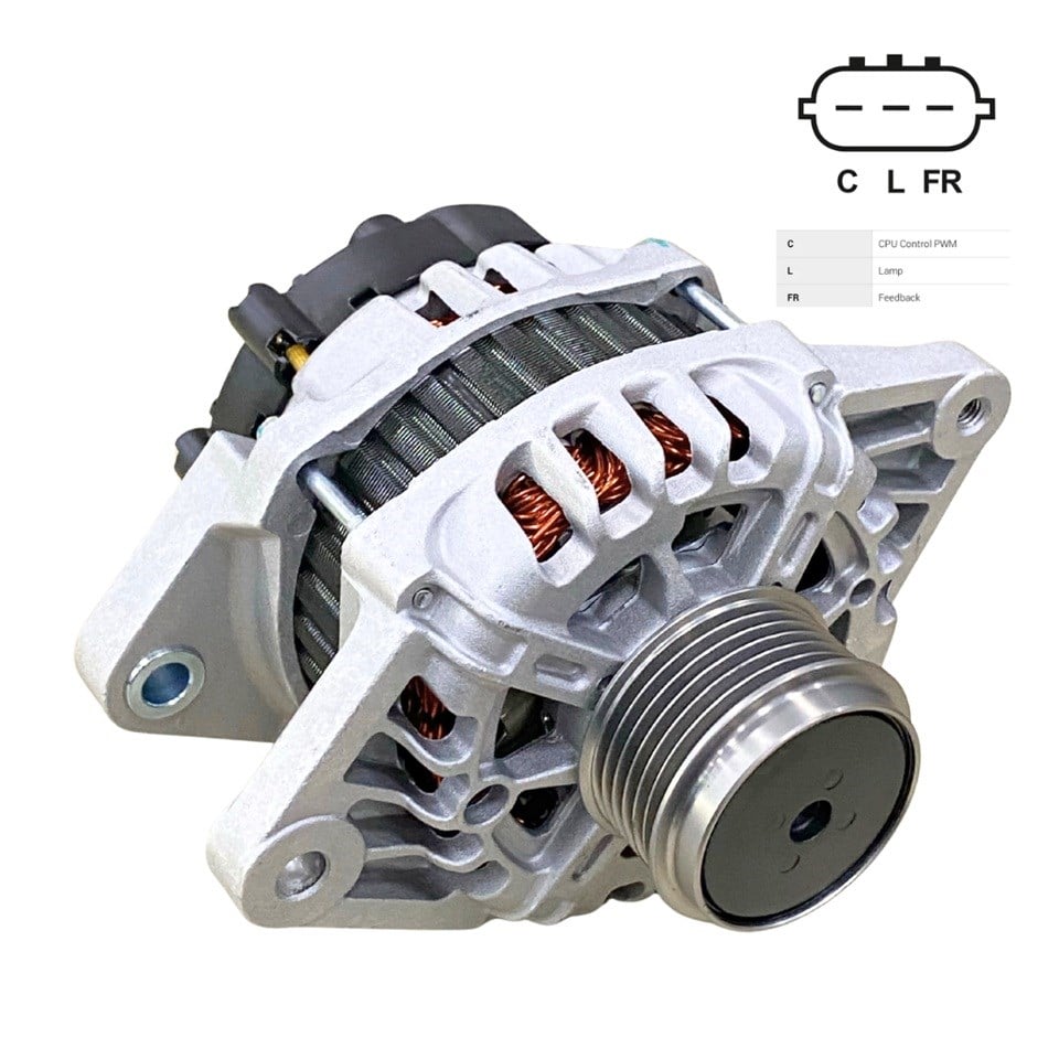 12V ALTERNATÖR DİNAMO MITSUBISHI TİPİ 90 A (C-L-FR) HYUNDAI I20/I30/I40/IX20-KIA CEED/RIO/VENGA