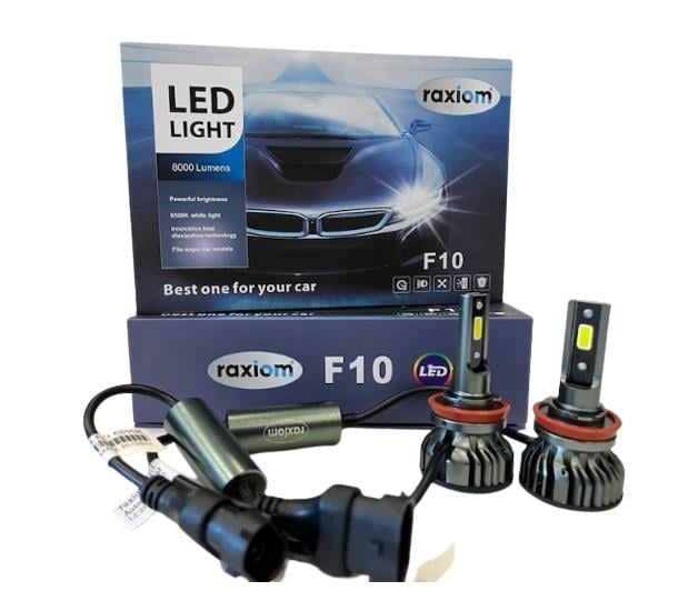 RAXIOM 9V-36V H11 DOB LED XENON FAR AMPUL SETİ 6500K 8000 LÜMEN 48W CANBUS