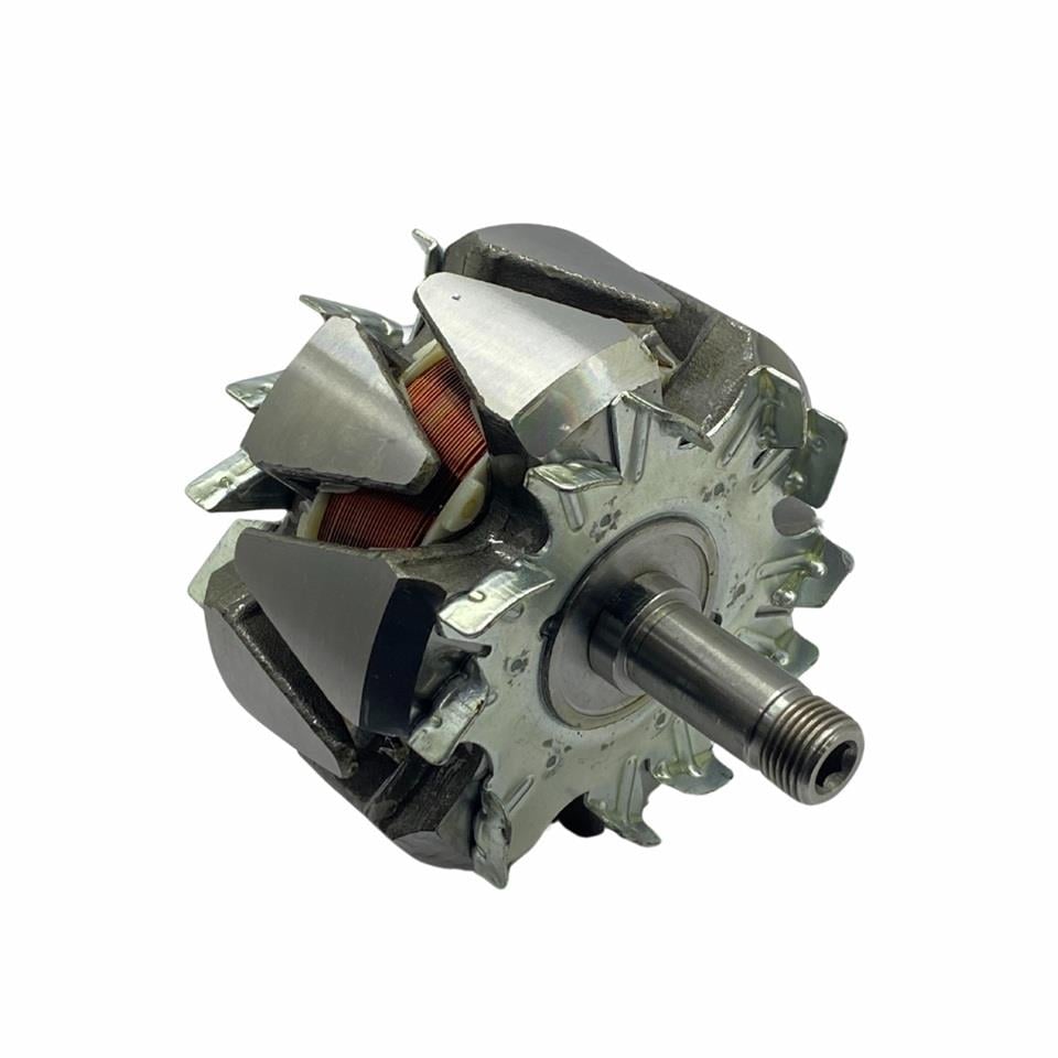 24V ALTERNATÖR ROTOR MITSUBISHI TİPİ 100 A (ARKA MİL 8 MM) IVECO STRALIS