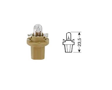 OSRAM 12V DUYLU GÖSTERGE AMPULÜ DİPSİZ 1.5W (SİYAH)