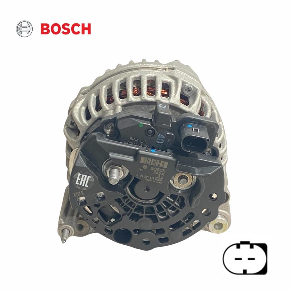 BOSCH 12V ALTERNATÖR DİNAMO 140 A (LIN2) AUDI-SEAT-SKODA-VW