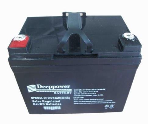 DEEPPOWER 12V 33 AH ENGELLİ ARAÇ AKÜSÜ JEL (196*130*179) (NPGD 33-12)