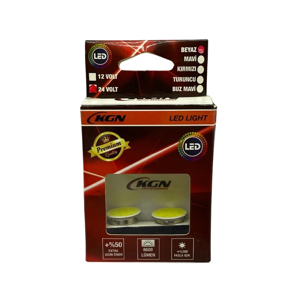 24V 67/93 AMPUL LED BEYAZ (2 AD)