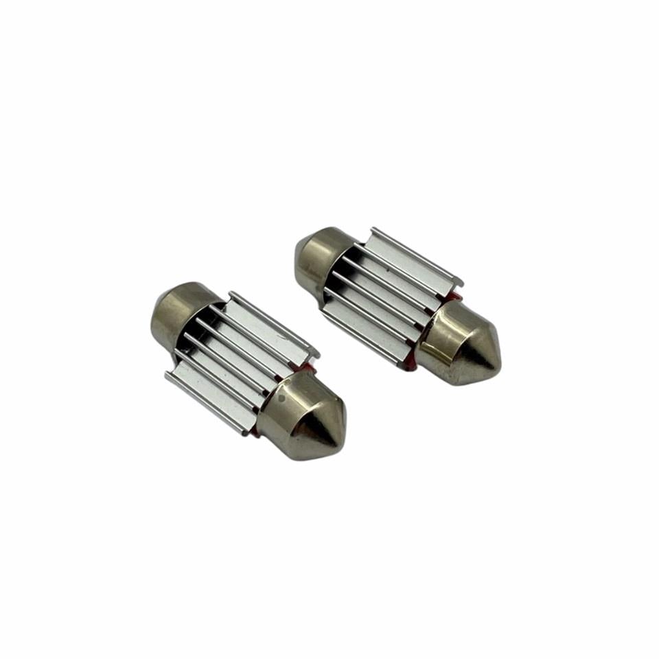 12V-24V SOFİT AMPUL 10 LEDLİ BEYAZ CANBUS 31 MM (2 AD)