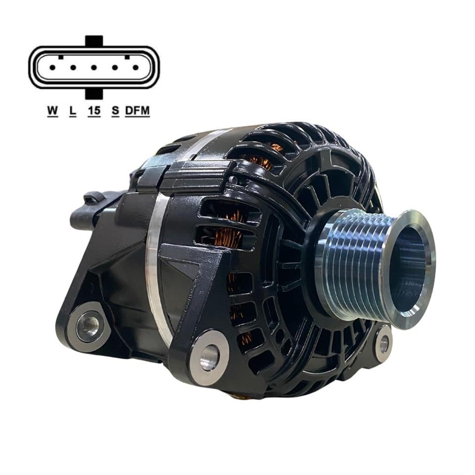 PRESTOLITE 24V ALTERNATÖR DİNAMO 120 A (SOKETLİ 5 FİŞ) (W-L-15-S-DFM)