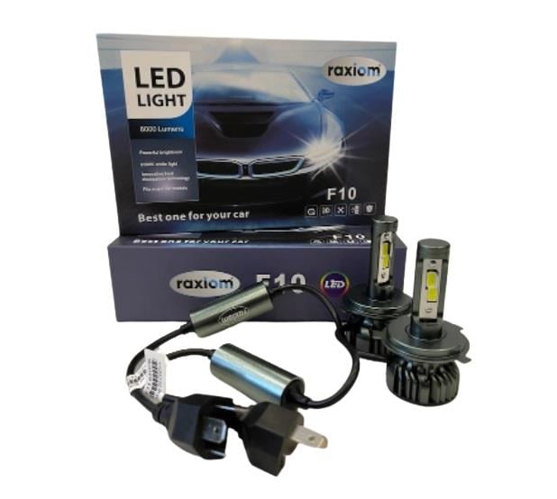RAXIOM 9V-36V H4 DOB LED XENON FAR AMPUL SETİ 6500K 8000 LÜMEN 48W CANBUS