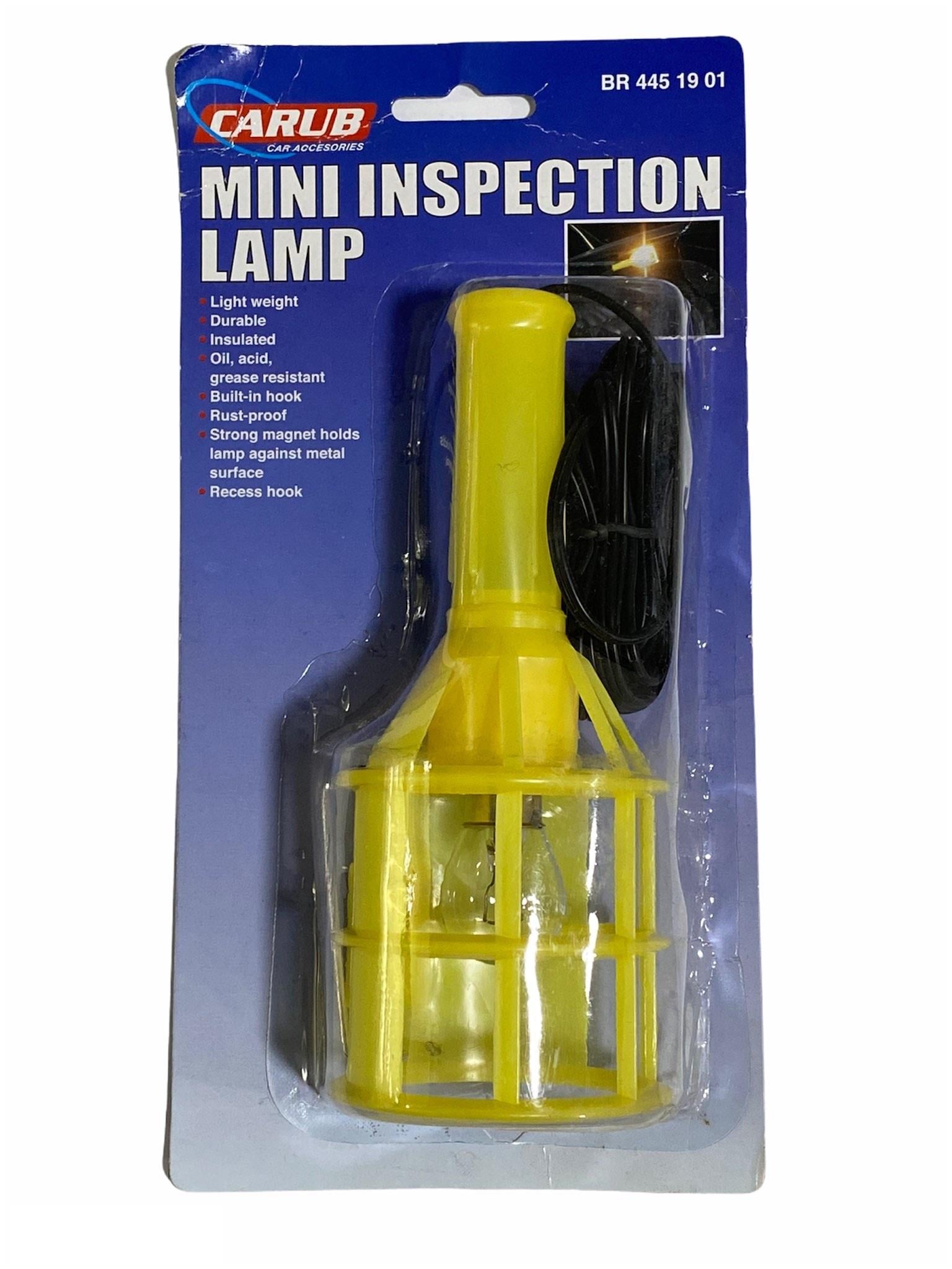 12V SEYYAR LAMBA (ÇAKMAK FİŞLİ) (SARI KAFESLİ)