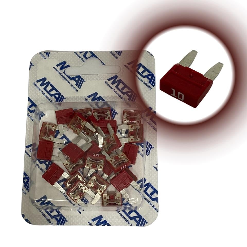 MTA MİNİ BIÇAK SİGORTA 10 A (25 ADET) (11*16 MM)