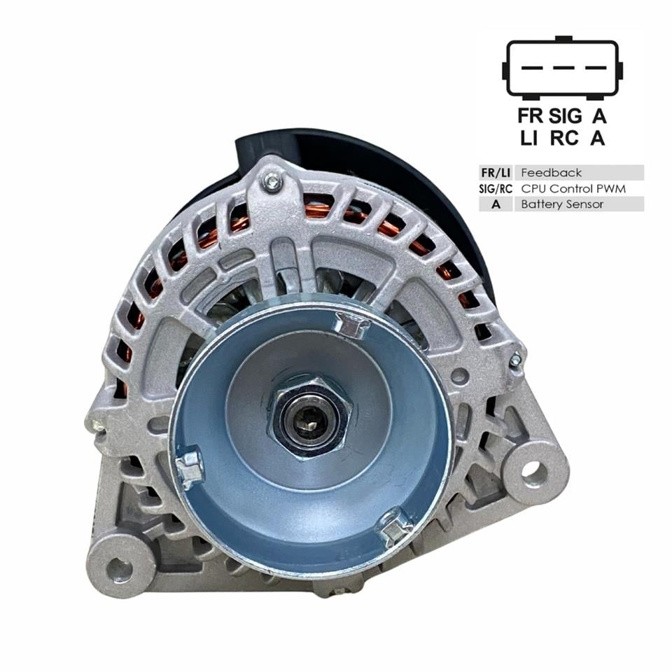 12V ALTERNATÖR DİNAMO 125 A (FR-SIG-A) FORD FOCUS/CONNECT 1.8 TDCI 1998 >