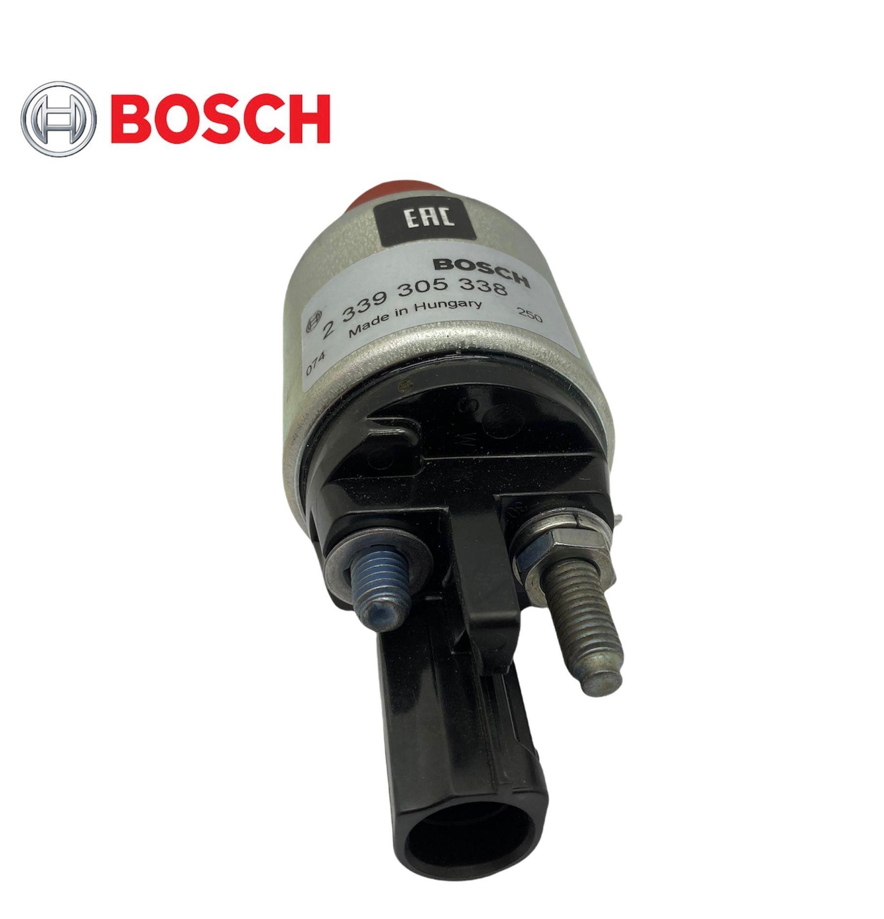 BOSCH 12V MARŞ OTOMATİĞİ İNCE GÖVDE OVAL SOKET (26 MM) (KÖRÜKLÜ)  AUDI-SEAT-SKODA-VW 