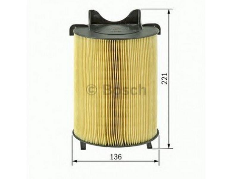 BOSCH HAVA FİLTRESİ AUDI-SEAT-SKODA-VW