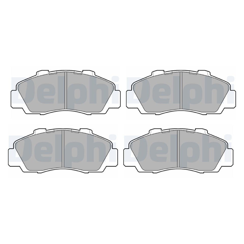 DELPHI ÖN FREN BALATASI HONDA ACCORD/CIVIC/CR-V/HR-V/INTEGRA/LEGEND/NSX/PRELUDE/SHUTTLE-ROVER 600 I