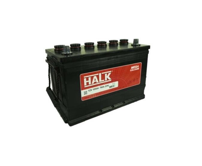 HALK 12V 105 AH AKÜ 760 A (EN) (347*177*232) HD (AĞIR HİZMET)