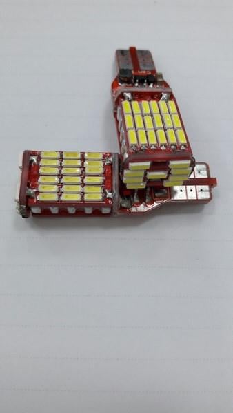 12V DİPSİZ AMPUL T10/T15 (16W) (45 LEDLİ) BEYAZ CB (2 AD)