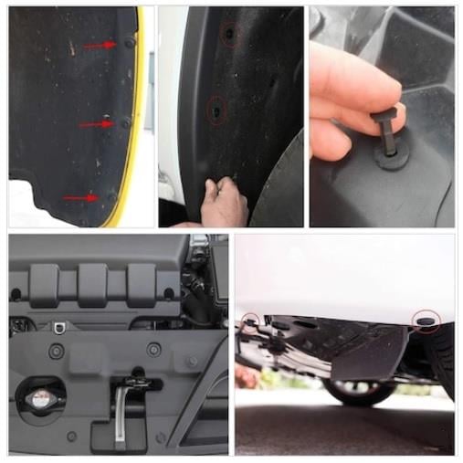 KAPI DÖŞEME-TAMPON-TORPİDO-TRİM PLASTİK PANEL OTO KLİPS SETİ (630 PARÇA)