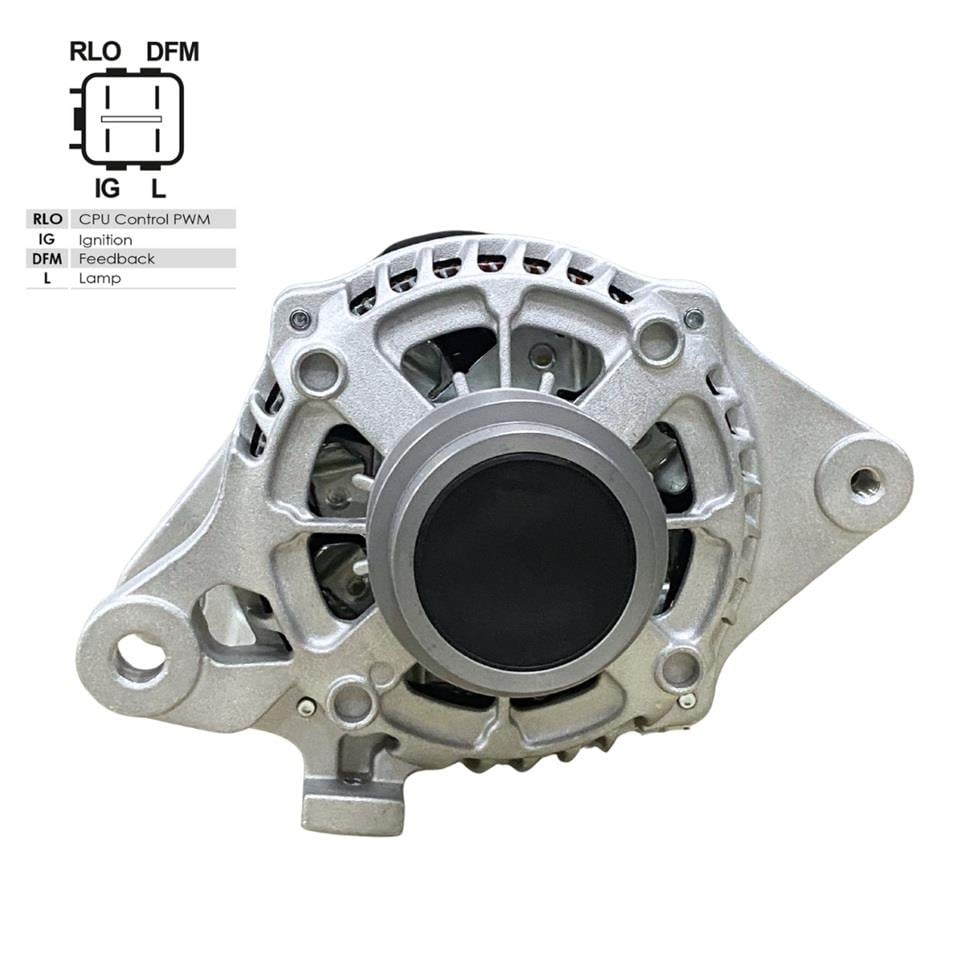 12V ALTERNATÖR DİNAMO 100 A (SOKETLİ 4 FİŞLİ) (RLO-DFM-IG-L) TOYOTA AURIS/AVENSIS/COROLLA/RAV4 III