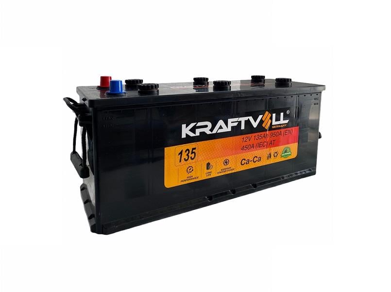 KRAFTVOLL 12V 135 AH AKÜ 950 A (EN) (513*189*220)