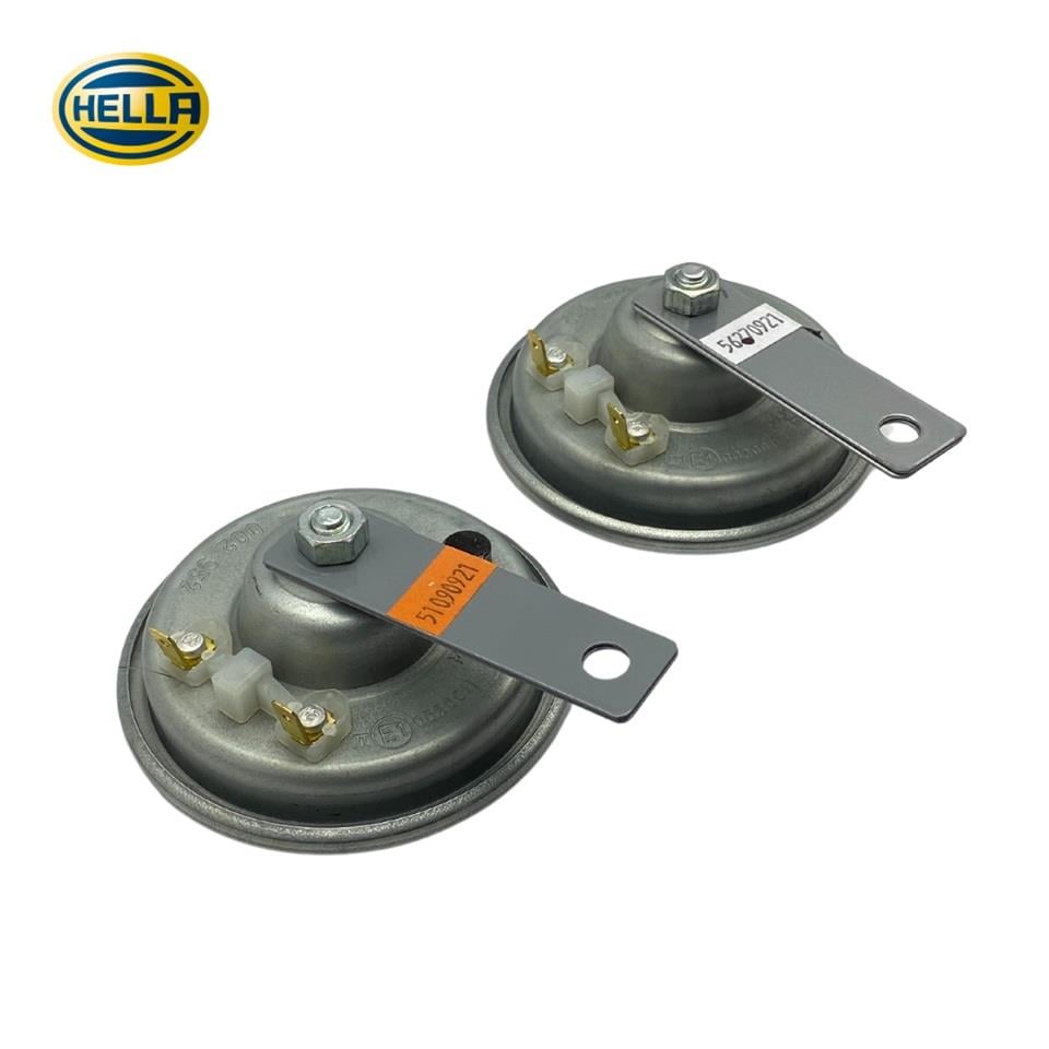 HELLA 12V DİDİT KORNA 335/400 HZ (97 MM) (TAKIM)