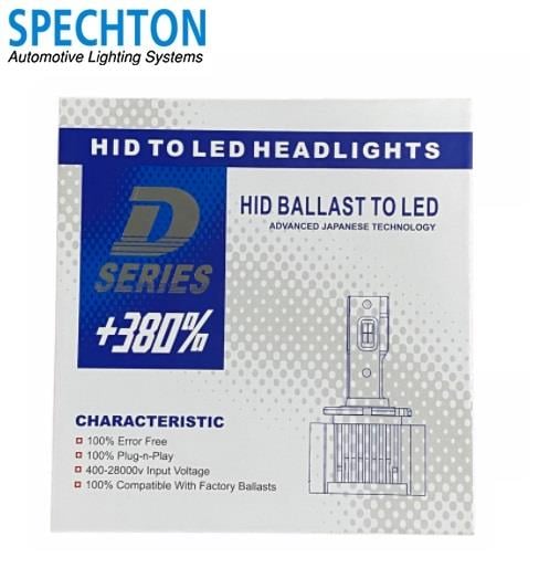 SPECHTON D1S/D1R CSP LED XENON FAR AMPUL SETİ 6000K 8000 LÜMEN