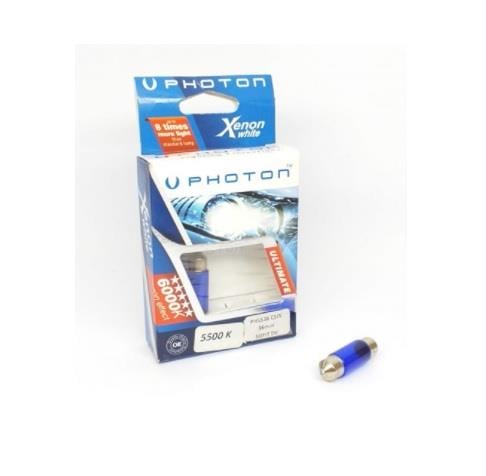PHOTON 12V SOFİT AMPUL 5W BEYAZ IŞIK 36 MM (2 AD)