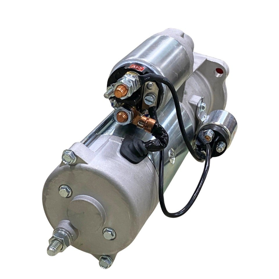 24V MARŞ MOTORU ISKRA TİPİ 10 DİŞ 5.5 KW CATERPILLAR SİLİNDİR
