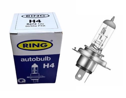RING 12V H4 AMPUL 60/55W 43T STANDART