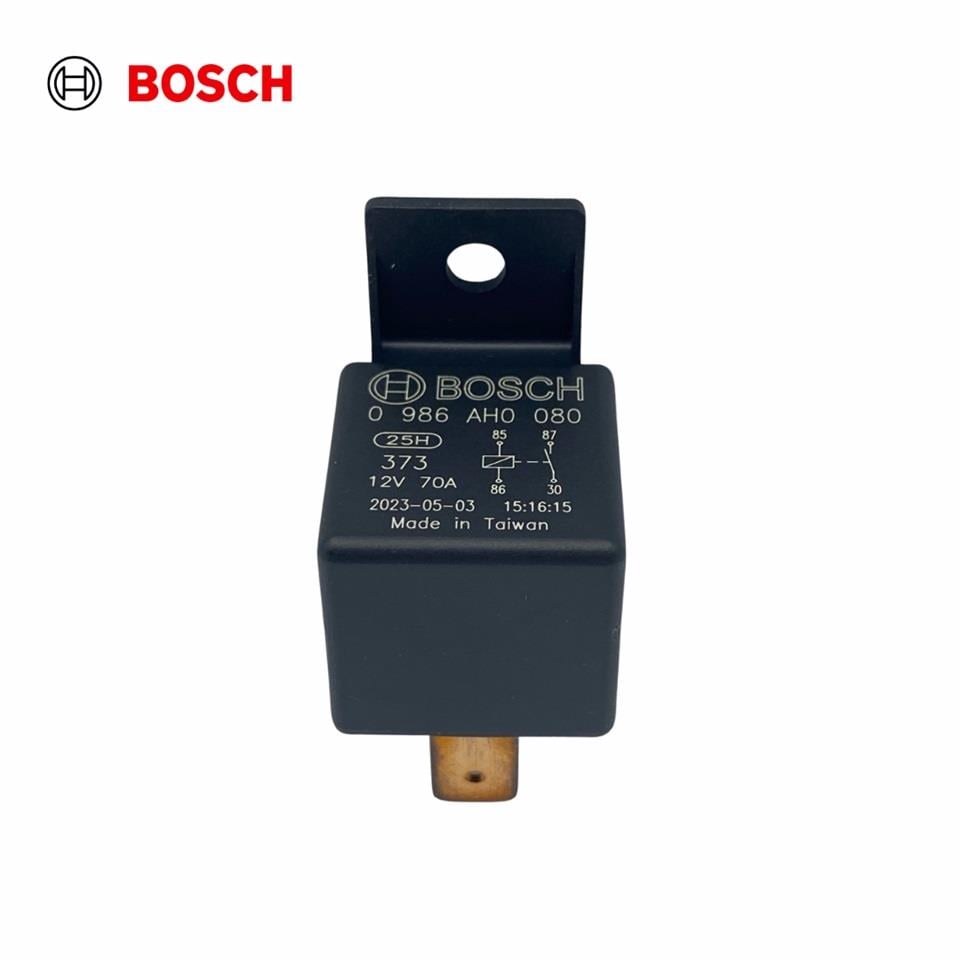 BOSCH 12V RÖLE 4 UÇLU 70 A (2 UÇ KÜÇÜK / 2 UÇ BÜYÜK) (6.3 MM / 9.5 MM)