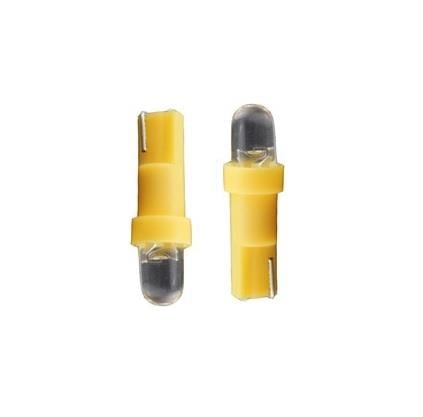 12V DİPSİZ  AMPUL LED T5 SARI (2 AD)