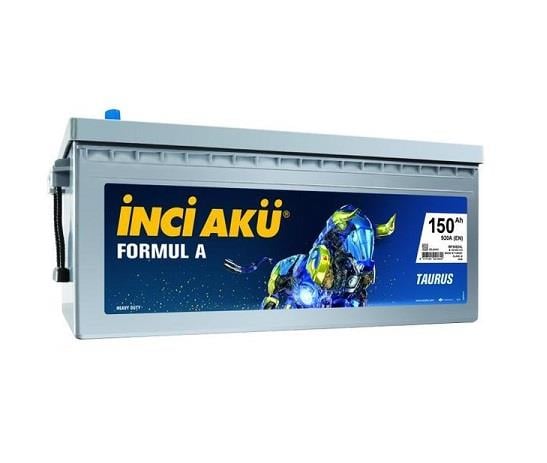 İNCİ 12V 150 AH AKÜ FORMULA A TAURUS 1000 A (EN) (513*223*223)