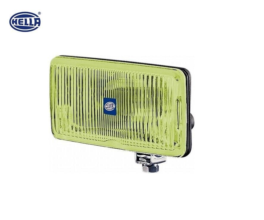 HELLA 12V SİS LAMBASI COMET 450 DİKDÖRTGEN (YAYICI-SİS (ÇOK ÇİZGİLİ) (BEYAZ CAM SARI IŞIK) (161*90)